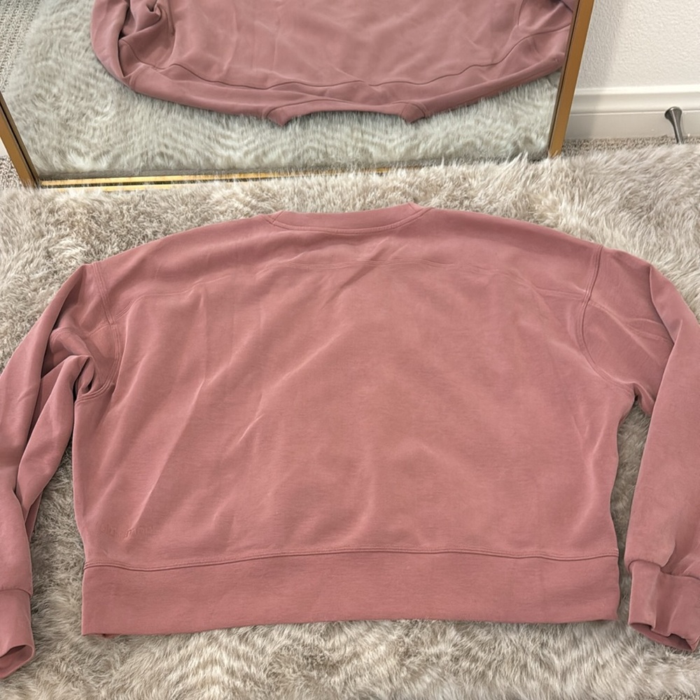 lululemon athletica Dusty Rose Crewneck Sweatshirt - Picture 3 of 4